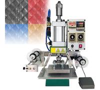 asdchZen 500W Hot Stamping Machine for PVC,Leather,PU,and Wood-Portable Embossing Printer for Custom Logo Printing,Easy to Use,Ideal for Crafting Projects