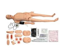asdchZen Advanced Full-Function Nursing Model, Education Teaching Model Demonstration, With Blood Pressure Measurement, For Nursing Medical Training,Male