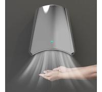 asdchZen Automatic Hand Dryer, Electric Hand Dryer, Hot/Cold Switch Mirror Stainless Steel Bathroom Hand Dryers For Home Residential Industrial