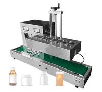 asdchZen Automatic Induction Sealing Machine For Bottles - Continuous Electromagnetic Cap Sealer With Adjustable Height For Various Sizes, Ideal For Packaging And Sealing Solutions (120Mm)