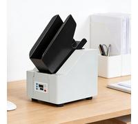asdchZen Automatic Paper Sorter, Desktop Paper Jogger, 70mm Extra-Large Capacity for A4/A5, 5s Alignment Finisher, Ideal for Schools, Banks, Corporate Offices