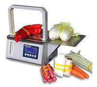 asdchZen Automatic Strapping Machine Binding Tool, Semi-Automatic Bundling Machine For Supermarket Vegetable Packing, Daily Necessities And Banknotes