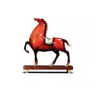 asdchZen Brass Decorative Statue Handmade Bronze Horse Statue For Home Decoration, Entryway Tabletop Ornament Statues For Home Decor