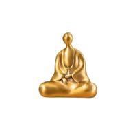 asdchZen Brass Decorative Statue Home Copper Zen Little Monk All Brass Ornaments Creative Chinese Living Room Study Office Desktop Decoration Statues For Home Decor