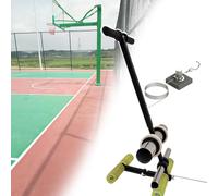 asdchZen Court Line Tape Machine,Handheld And Pushable,Capable Of Drawing Circles,Creating Neat And Straight Lines,Tape Pasting Mchine For Swimming Pool/Warehouse/Gym/Hospital