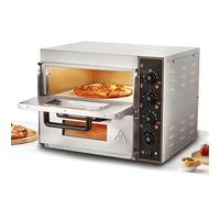 asdchZen Electric Pizza Oven,Countertop Maker With Cordierite Stone,3000W Fast Preheating,122-662°F,0-60Min Timer,360°Even Baking For Crispy Crust,Indoor & Outdoor Use Duallayer,DualLayer
