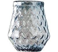 asdchZen Glass Vase For Flowers Flower Vase For Flowers,Clear Glass Vase Table Flowers Lily Roses Artificial Flowers Silk Flowers Decorative Flowers Glass Transparent Round Art Deco Vase Can B