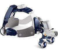 asdchZen Headband Magnifier,Handheld Digital Magnifier,Dental Surgical Headband Magnifier Binocular Loupes,Magnifier With 5W Led Headlights,For Surgery Vascular,Two Rechargeabl