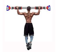 asdchZen Heavy Duty Adjustable Pull Up Bar For Doorway, No Drill No Screws Steel Horizontal Bar With Safety Lock, 440 Lbs Capacity, Portable Door Frame Chin Up Bar For Home Gym Workout,94-126cm