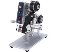 asdchZen Hot Foil Stamping Machine-Manual Ribbon Coding Printer for Date Coding on Bills,Cards,Labels,and Paper-Up to 120 Stamps Per Minute