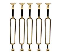 asdchZen Industrial Style Home Staircase Balusters For Tile Steps/Wood Stairs, 37.4Inch Tall Metal Deck Spindles For Balcony Garden Patio Stairway Interiors Exterior,Style,2,5 Pcs