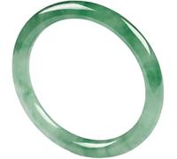 asdchZen Jade Bracelet Natural Jade Bangle,Jade Thin Round Bangle Bracelet,Floating Flower Light Green Sun Green Jade Bracelet,The Better Gift For Mothers,Women,With Jewelry,Green,jade,54mm