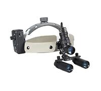 asdchZen Magnifiers,Magnifier With Light,Dental Surgical Binocular Headband 4X 5X Magnifying Glass With Headlights,Magnifier