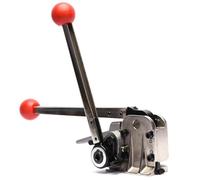 asdchZen Manual Steel Strapping Tool, Metal Banding Tool For 16-19Mm Width, 0.5-0.75Mm Thickness, Tension Force Up To 85%