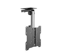 asdchZen Multi-Function Display Hanger,Folding Tv Hanger,17-37 Inch Monitor Ceiling J Stand,Short Bracket For Lifting Kitchen Restaurant