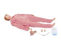 asdchZen Multi-Functional Patient Care Simulator, Demonstration Human Manikin, Interchangeable Genitals, For Nursing Medical Training,Female