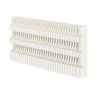 asdchZen Paper Room Divider, Room Divider 3 Tier Folding Paper Bookshelf Portable Room Dividers Freestanding Display Rack, Deformable Diy Decorative Privacy Screen Temporary Wall,White-W9.84/H5.25 ft