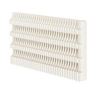 asdchZen Paper Room Divider, Room Divider 4 Tier Folding Paper Bookshelf Portable Room Dividers Freestanding Display Rack, Deformable Diy Decorative Privacy Screen Temporary Wall,White-W16.4/H6.56 ft