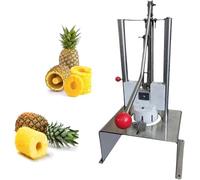 asdchZen Pineapple Corer And Slicer,Efficient Design For Quick Skin Removal,Ideal For Supermarkets,Cores Pineapples At 60 Pieces Per Hour