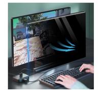 asdchZen Privacy Screen, Computer Privacy Screen Filter, Removable Anti Peep Blue Light Glare Blocking Film, Privacy Filter For Public Places Or Home,20/22in 491x320mm