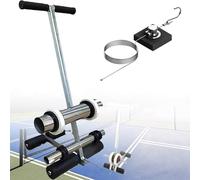 asdchZen Professional Line Striping Machine With Circle Drawing Kit, Ideal For Basketball Courts, Driveways, Asphalt, Concrete, And Road Marking,