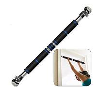 asdchZen Pull Up Bar Door Frame,Non-Slip Stretchable Handle Drawbar Exercise Fitness Equipment For Indoor Pull-Up Horizontal Bar,Blue-83-130