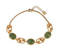 asdchZen S925 Silver Gold-Plated Natural Hotan Jasper Egg-Surface Plum Blossom Openwork Bracelet Fengshui Fashion Jade Bangle Bracelet For Women Genuine,