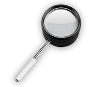 asdchZen Screen Magnifier High Magnification Optical Hand-Held Magnifier Without Lamp Hd 30 Times Old Man Reading Magnifier With Led Light Keep It In Mind