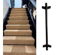 asdchZen Stair Rods For 28-48" Wide Carpet Runners, Metal Bar Kit For Indoor/Outdoor Use, Easy Install Stair Carpet Holder,IPWE04148-3pcs-L40inch(101cm)