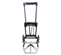 asdchZen Trolleys,Multifunction Trolley,Portable Recycling Vehicles,Hand Trucks Foldable 6-Wheeled Staircase Iron Staircase Shopping Cart