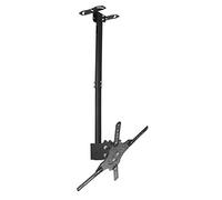 asdchZen Tv Stand,Tv Wall Mount Extra Long Ceiling Tv Mount Bracket,Support Hole Distance Within 400 * 400Mm,For 32To 55 Inch Lcd Computer Screens,Two Installation Methods