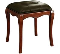 asdchZen Vanity Stool Bedroom Home Decor Chair High-Density Sponge Cushion, Exquisite And Fashionable, Home Entrance Shoe Changing Stool,Green