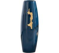 asdchZen Vase Ceramic Flower Vase Tall Floor Vase, Handmade Large Blue Floor Vase For Decorative Branches And Dried Flowers, Home, Living Room, Kitchen, Bedroom,60X20Cm,60x20cm