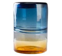 asdchZen Vase Flower Vase Color Gradient Glass Vase Simple Vases Interior Accessories Living Room Crafts Wedding Vase Vases For Flowers,D