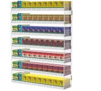 asdchZen Wall-Mounted Automatic Push Cigarette Display Rack For Retail Store Organization And Convenience.50x27x80cm