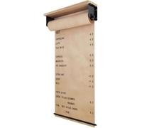 asdchZen Wall Mounted Kraft Paper Roll Dispenser With Cutter, Durable Butcher Paper For Home Office Display And Wall Art Decoration,One Color,40cm/15.7in Wide