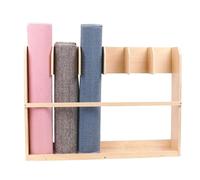 asdchZen Yoga Mat Holder Workout Equipment Bin For Yoga Mats, Wood Tall Storage Basket To Save Floor Space, Yoga Mat Holder For School Office Yoga Pilates Room