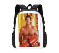 ASDCTYTKO David Hasselhoff School Bag Big Capacity Backpack Laptop festival gift