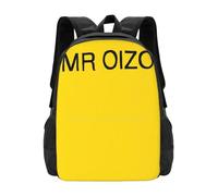 ASDCTYTKO Mr. Oizo Logo Backpack For Student School Laptop Travel Bag Mr Oizo Ed Banger Records French House festival gift