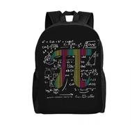 ASDCTYTKO Pi Day Symbol With Math Equations Backpacks Fashion Bookbag for College School Nerd Geek Science Teacher Bags festival gift