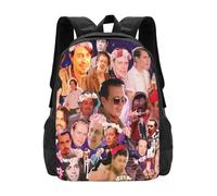 ASDCTYTKO Steve Buscemi Galaxy Collage Fashion Pattern Travel Laptop School Backpack Bag Steve Buscemi Celebrity Tumblr Galaxy festival gift