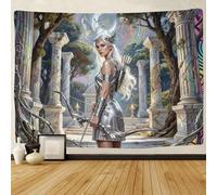 ASDFGHJKLZA Artemis Wall Tapestry 3D Printed Ancient Temple Wall Art Decor for Bedroom Living Room Dorm 150cmx200cm