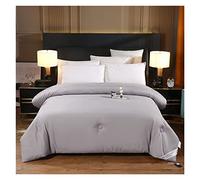 ASDFGHT King Size Summer Duvet 100% Fluffy and Delicate Mulberry Silk Air Conditioning Quilt, High Color Fastness and Not Easy To Pilling (Color : A, Size : 200x230(3kg))