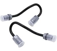ASDGH 1 Pair Car Brake Hoses 100mm Rear Brake Pipes 1K0611763E, 1K0611763F, 1K0611764L, 1K0611764M, for VW, for Golf, Mk5 Mk6, for, A3 Tt, for Touran Rear Brake Hose