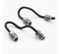 ASDGH 1 Pair Car Brake Hoses Rear Brake Pipes 1K0611763E 1K0611763F, for VW, for Golf, Mk5 Mk6, for, A3 TT, for Touran, for Golf, 5, for Golf, 6, for Passat, B6 Left amp Rear Brake Hose