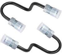 ASDGH 1 Pair Car Brake Hoses Rear Brake Pipes, for VW, for Golf, Mk5 Mk6, for Touran, for, A3, 1K0611763E 1K0611763F 1K0611764M Rear Brake Hose