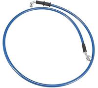 ASDGH 110cm 43.31#34; Motorcycle Brake Clutch Oil Hose Line Pipe Blue Stylish Design Rear Brake Hose