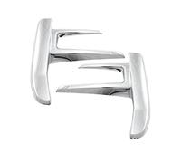 ASDGH 1Pair, for Toyota, Raize 200 Series Car Chrome Rear Fog Light Lamp Cover Trim Foglight Bezel Decoration Frame Parts Accessories Fog Light Trim Frame