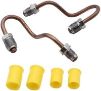 ASDGH 2 x Brake Line Brake Caliper Rear Set, for VW, for Golf, MK 5 amp; 6 GTI, for Skoda, for, A3 amp Rear Brake Hose
