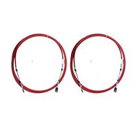 ASDGH 2Pcs 11Ft Marine Boat Outboard Engine Throttle Control Cable Marine-Grade Wire Harness